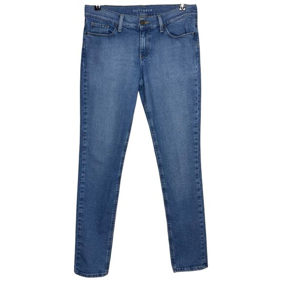 Mott & Bow Jeans Womens 32x32 (Tag 27x32) Boyfriend Medium Wash Denim Relaxed - Picture 1 of 13